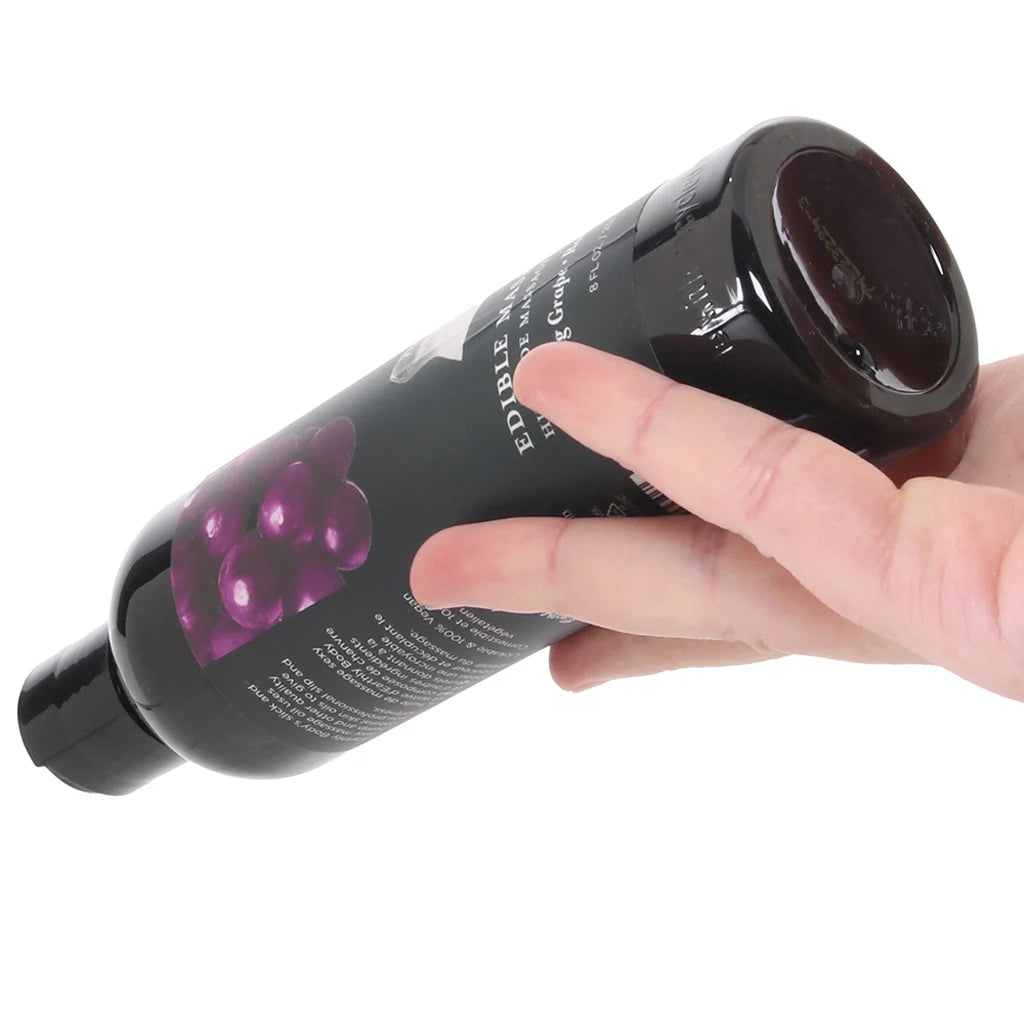 Huile de massage comestible - (8 oz)