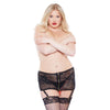 Kitten By Allure - Jupe porte-jarretelles Kiki Mini - Grandes tailles