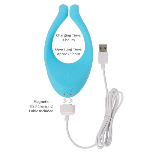 Satisfyer endless love- Vibrateur multi-couples - Bleu
