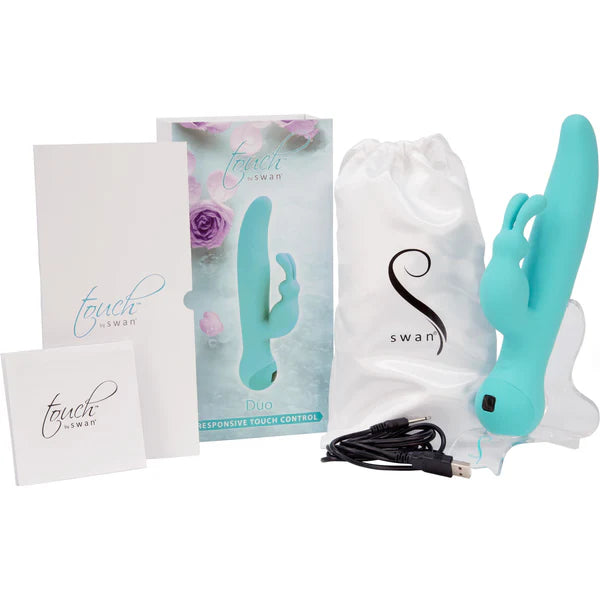 Swan Touch – Duo – Vibromasseur double lapin – Rechargeable