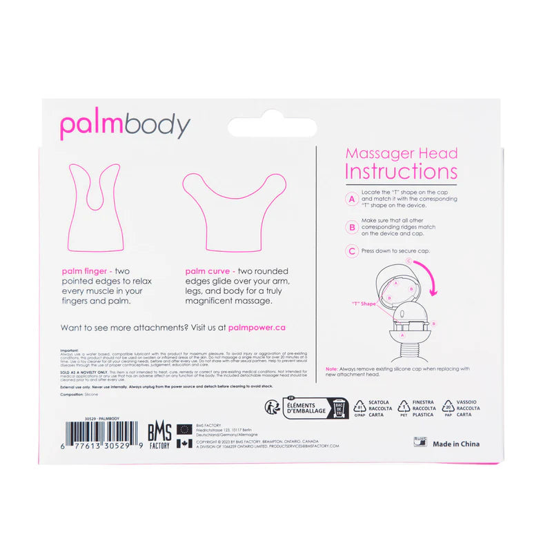 PalmPower - Accessoires pour têtes PalmBody