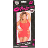 Pink Lipstick - Robe sans coutures Slice and Dice - Rouge - Grandes tailles