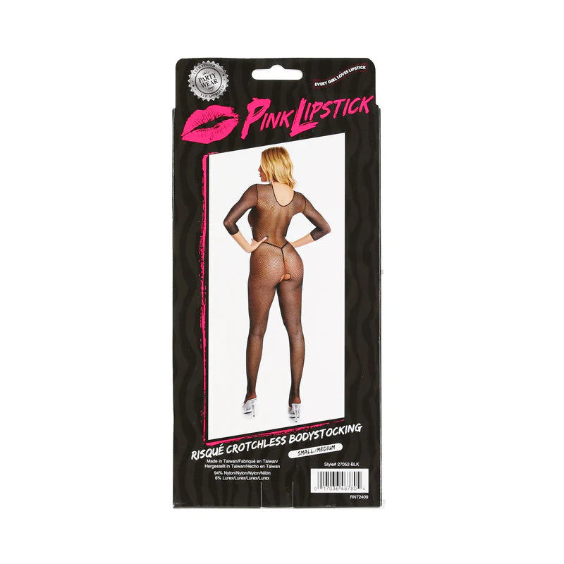 Pink lipstick - Body sans entrejambe Risque