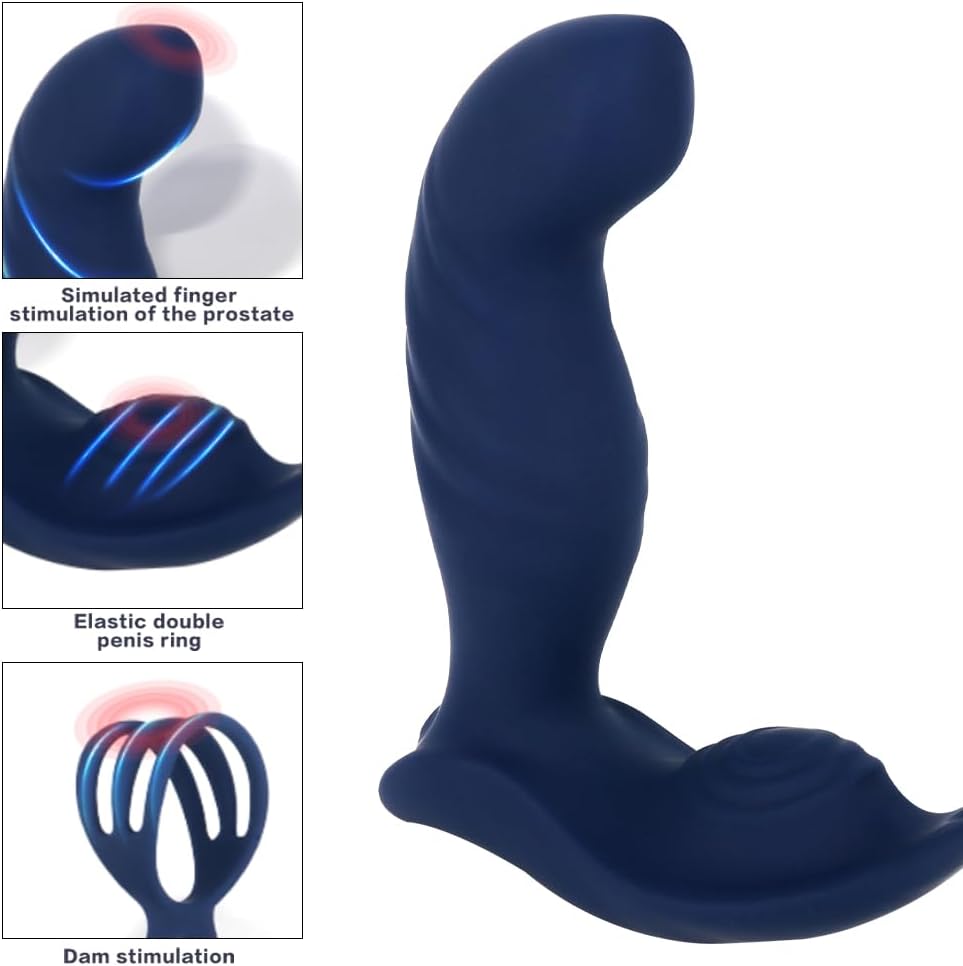 Masseur Prostate - Avec 10 Modes de Vibrations