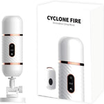 Cyclone Fire - Machine sexuelle avec fonction chauffante