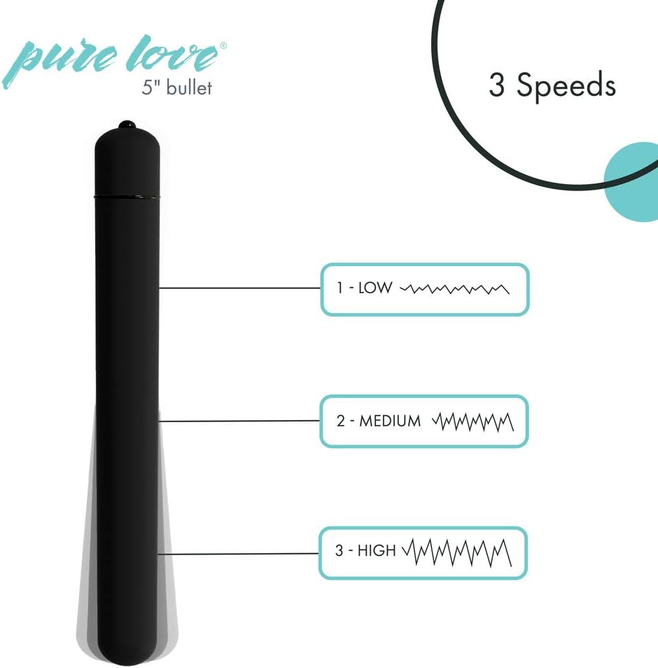 Power Bullet - Pure Love Breeze 5” - Noir