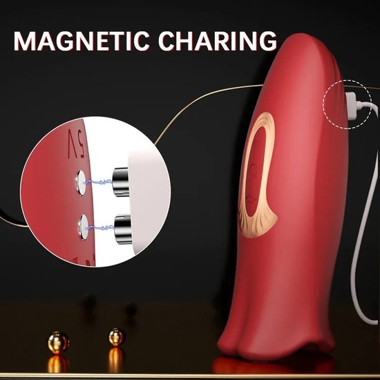 Vibromasseur Bouche Rouge