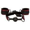 Calexotics - Scandal breathable ball gag with cuffs
