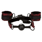 Calexotics - Scandal breathable ball gag with cuffs