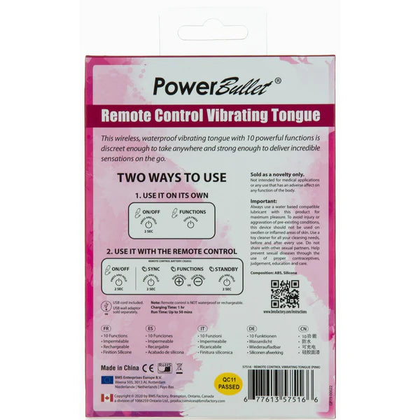 Power bullet - Vibration tongue