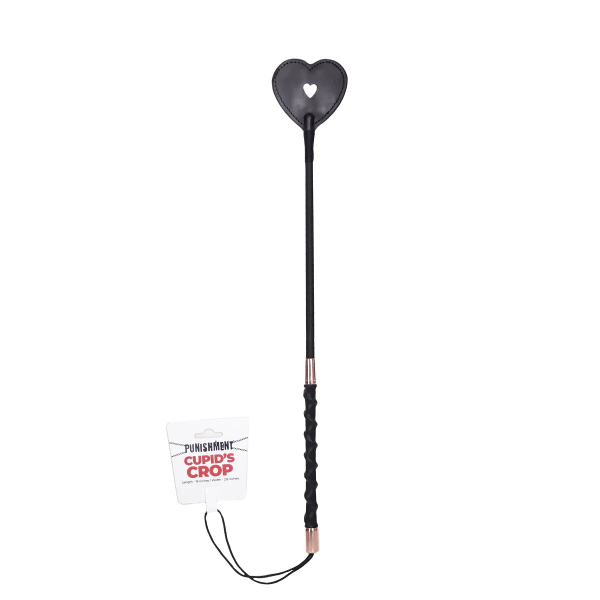 Punishment rose gold cupid's crop