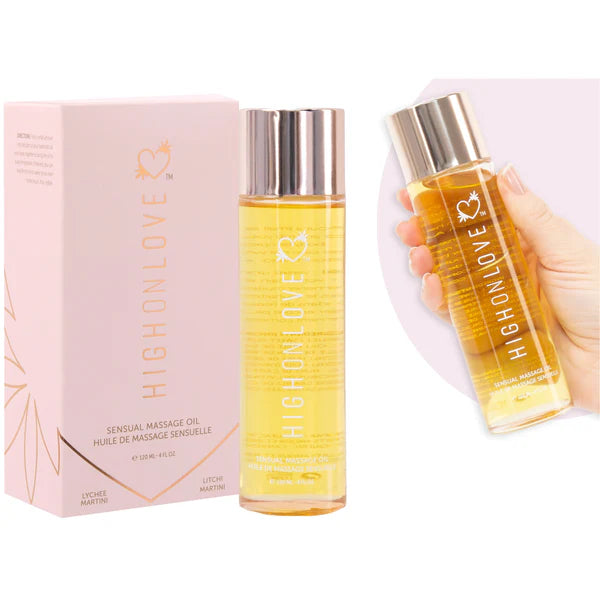 High on love -  Huile à massage 4oz