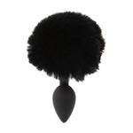 Pure Love® - Plug anal en silicone en forme de queue de lapin duveteuse