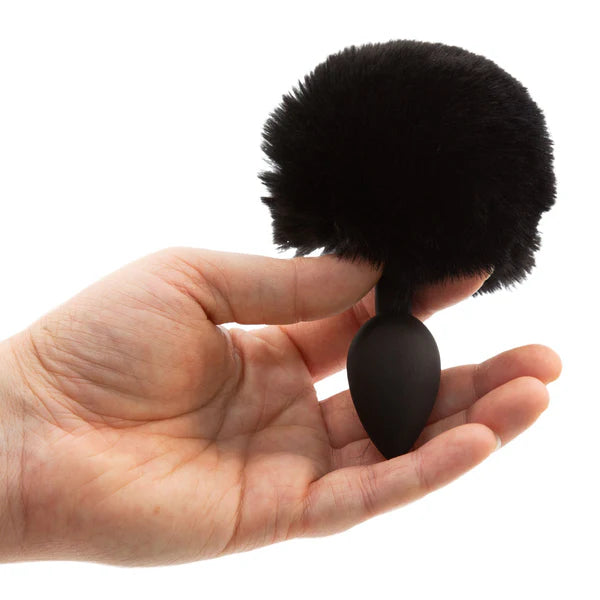 Pure Love® - Plug anal en silicone en forme de queue de lapin duveteuse