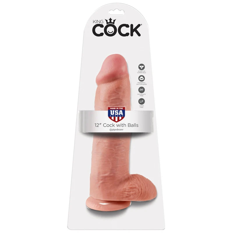 Pipedream Products - King Cock Godemiché de 30 cm avec testicules