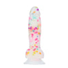 Pure Love® - Godemiché en silicone Party Time avec ventouse – 19 cm – Confettis givrés