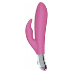 Lovely vibe - Rabbit shaped soft touch twin vibeator