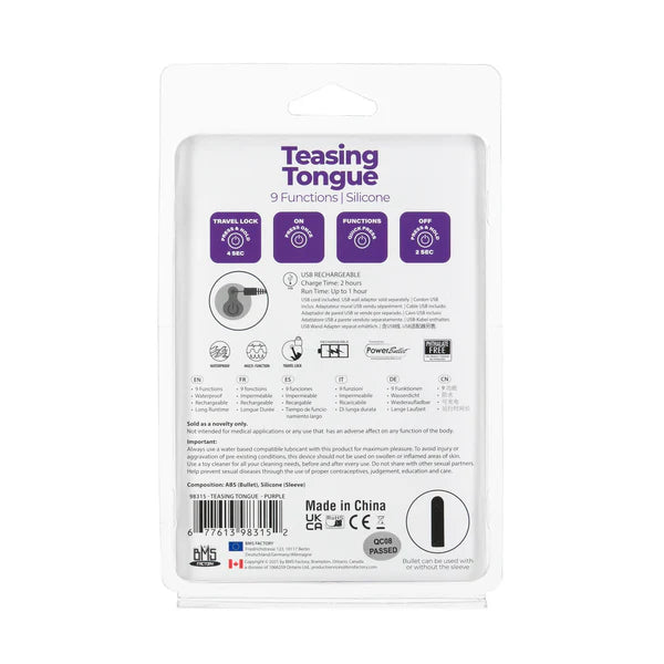 Power bullet - Teasing tongue