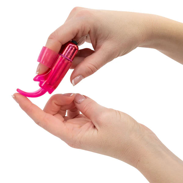 Pure Love® - Manchon vibrant pour doigt en forme de langue