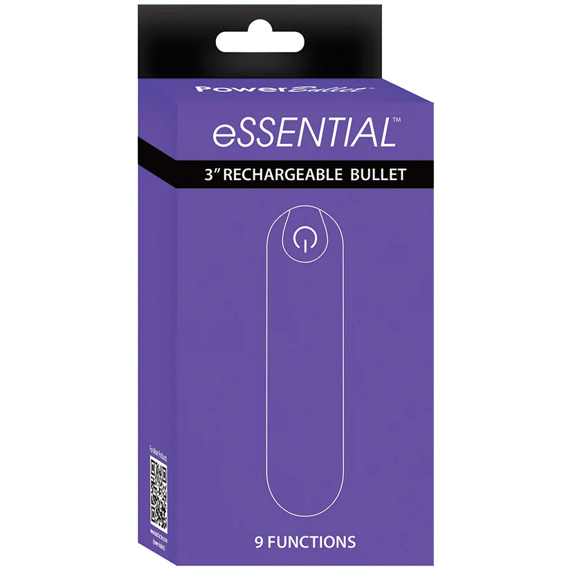 Power bullet Essential 3” rechargeable 9 functions