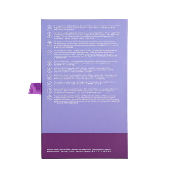 Satisfyer endless love- Vibrateur multi-couples - Bleu