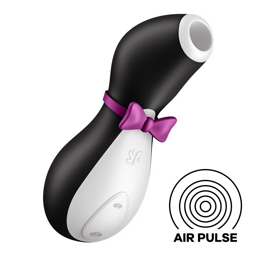 Satisfyer - Penguin (stimulateur clitoridien Air‑Pulse, étanche & rechargeable)