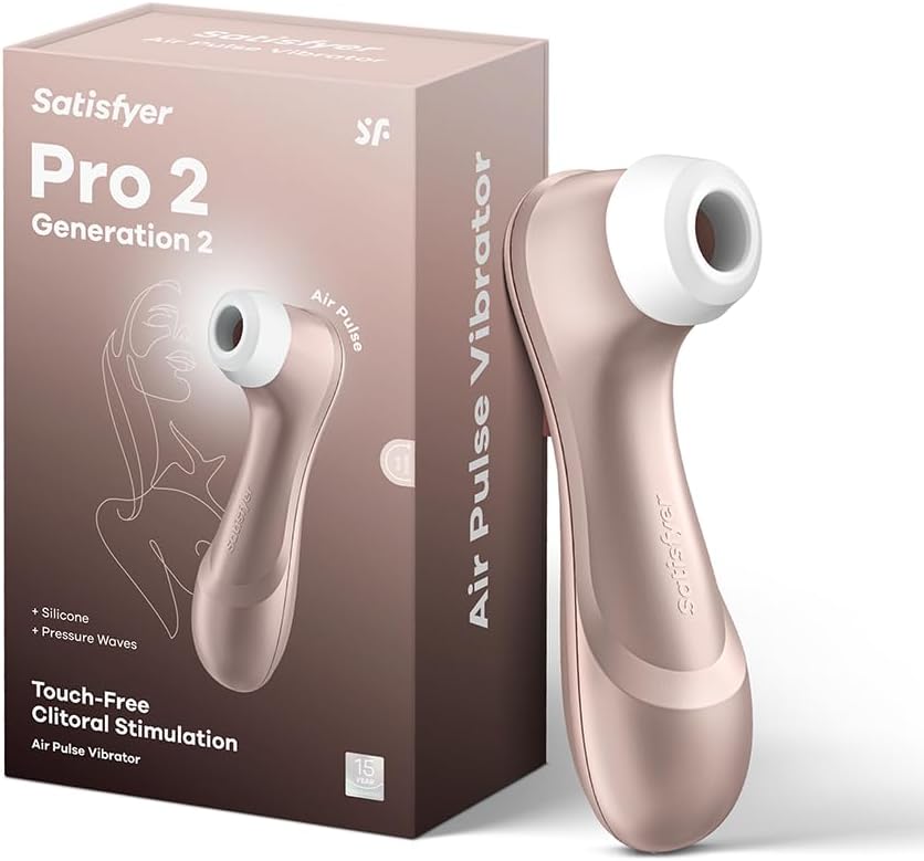Satisfyer - Pro 2 Génération 2 (stimulateur clitoridien Air‑Pulse, étanche et rechargeable)