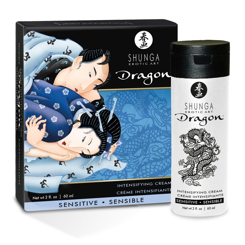 Shunga - Crème Dragon Sensible (stimulante douce « feu et glace »)