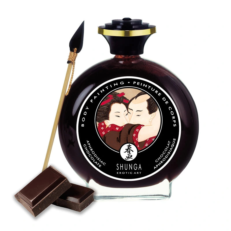 Shunga - Peinture corporelle comestible (avec pinceau)