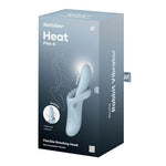 Satisfyer - Heat Flex (vibromasseur rabbit 3‑en‑1, chaleur + rotation + vibrations)