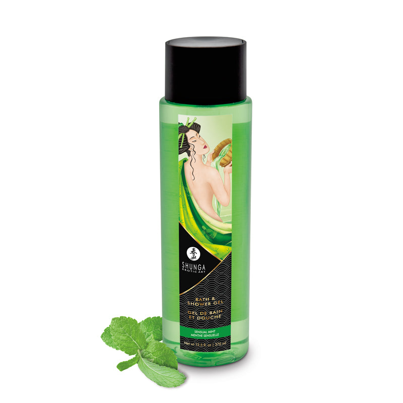 Shunga - Gel bain douche Menthe sensuelle