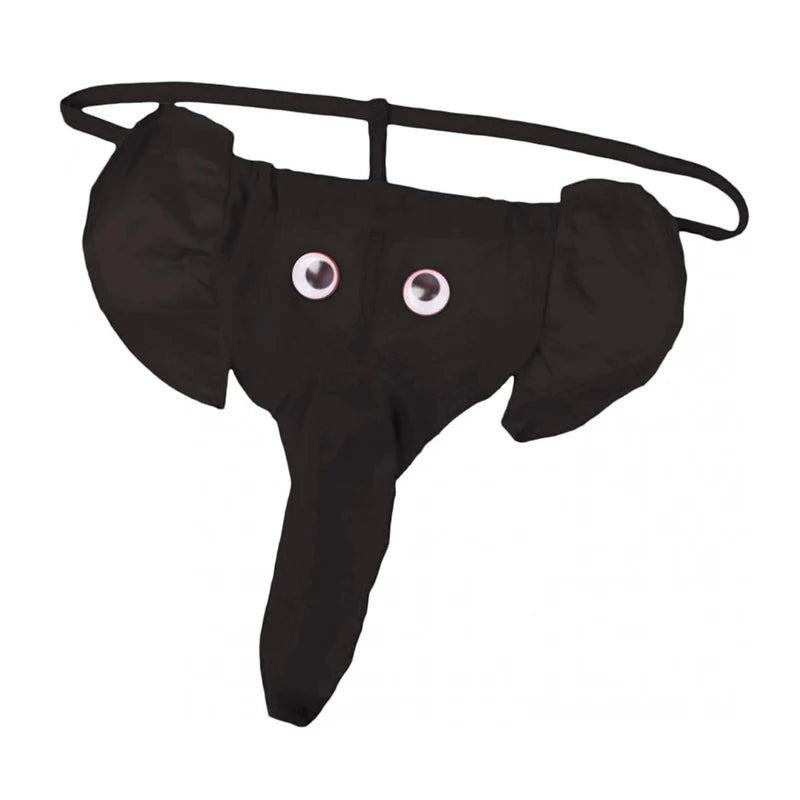 Éléphant Thong – String Noir