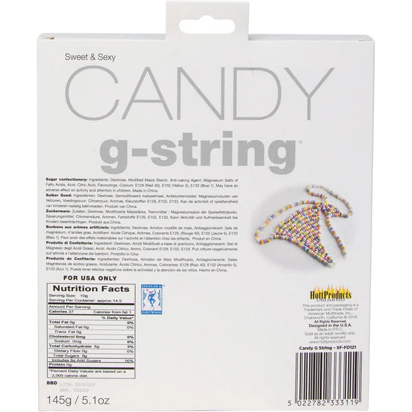 Candy g-string sweet and sexy