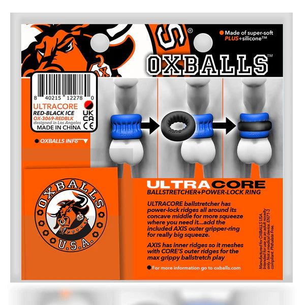 Oxballs - Ultracore ballstretcher + power-lock ring