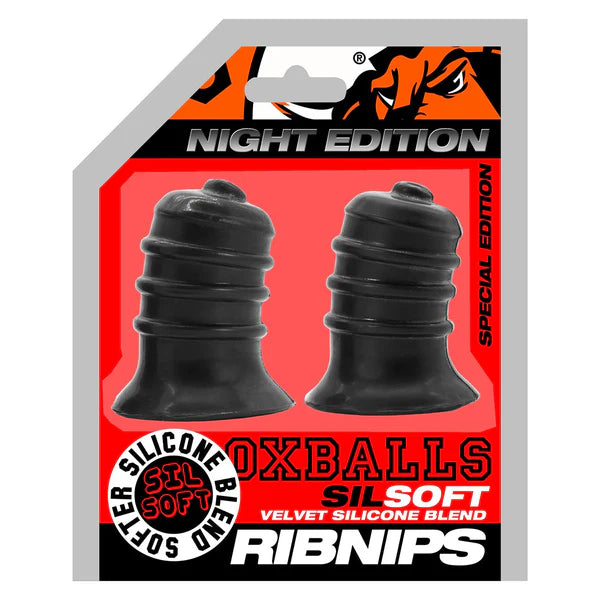Oxballs - Ribnips springy ribbed nipple sucker night edition