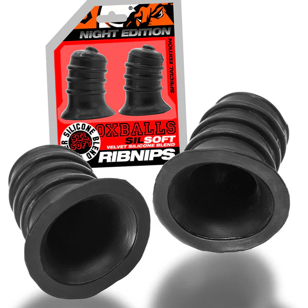 Oxballs - Ribnips springy ribbed nipple sucker night edition