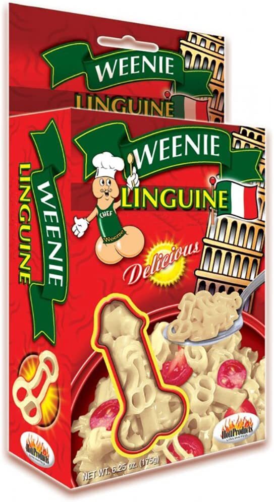 Weenie linguine - Pâtes alimentaire en forme de Penis (175GR)