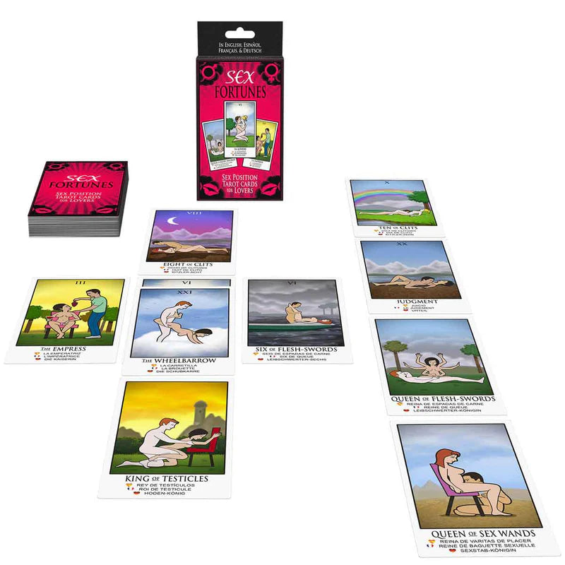 Kheper Games – Sex Fortunes – Jeu de cartes de tarot pour amoureux