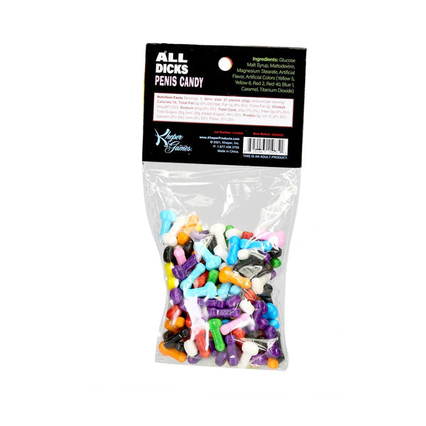Kheper Games - Bonbons en forme de pénis - Saveur fruitée