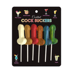 Kheper Games - Bonbons Cocktail Cock Suckers – Paquet de 6