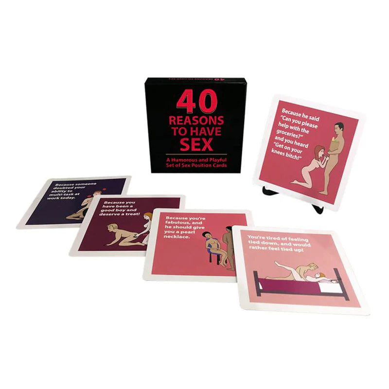 Kheper Games - Jeu de cartes « 40 raisons de faire l'amour