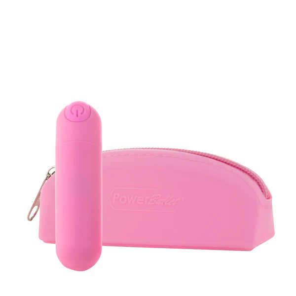 Pure Love® - Vibromasseur rechargeable avec étui en silicone