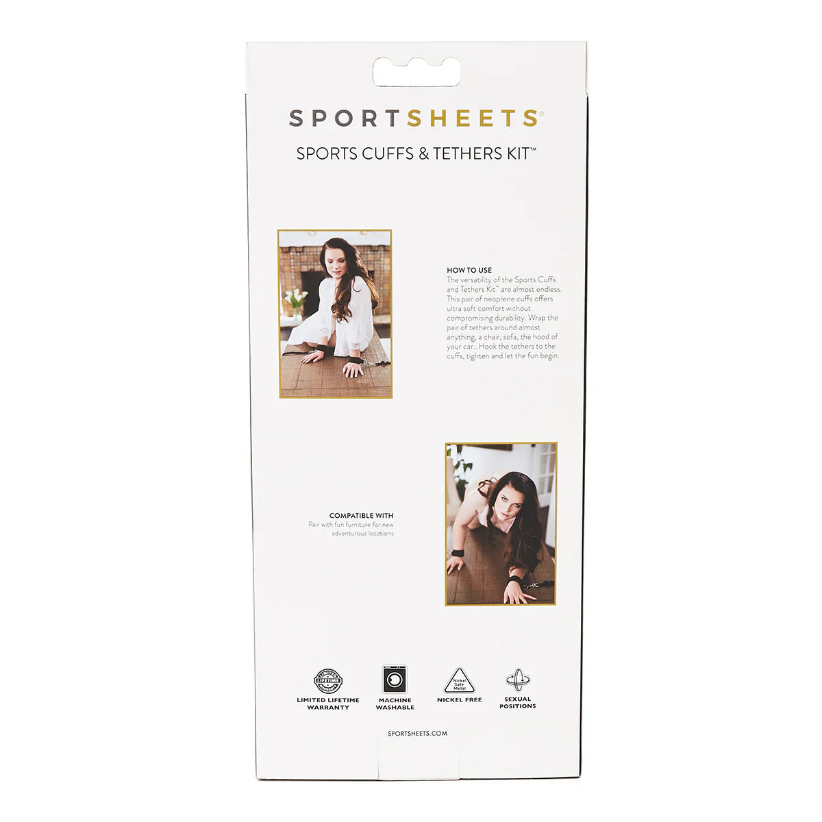 Sportsheets sports cuffs & tethers kit