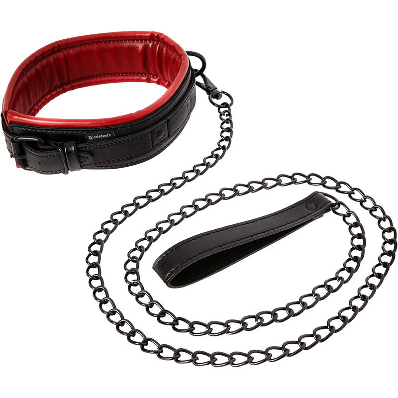 Sportsheets - Saffron leash & collar