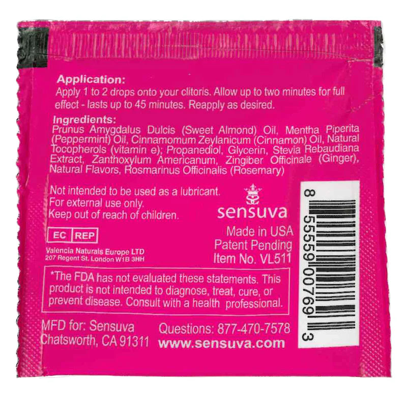 Sensuva – ON - Pour Elle - Gel Excitant 4ml