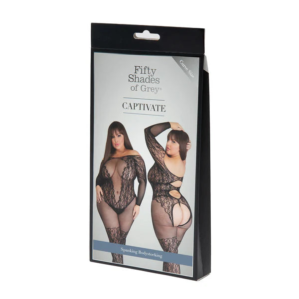 Fifty shades of grey - Captivate spanking bodystocking plus size