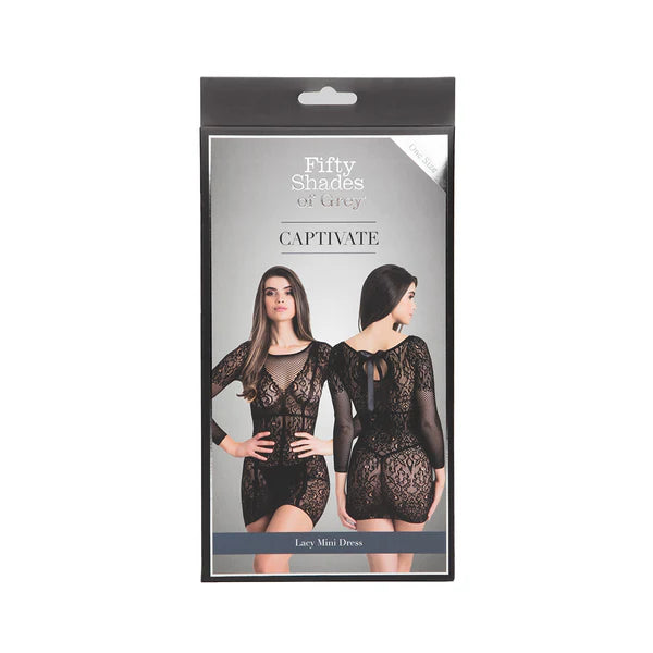 Fifty shades of grey - Captivate lacy mini dress