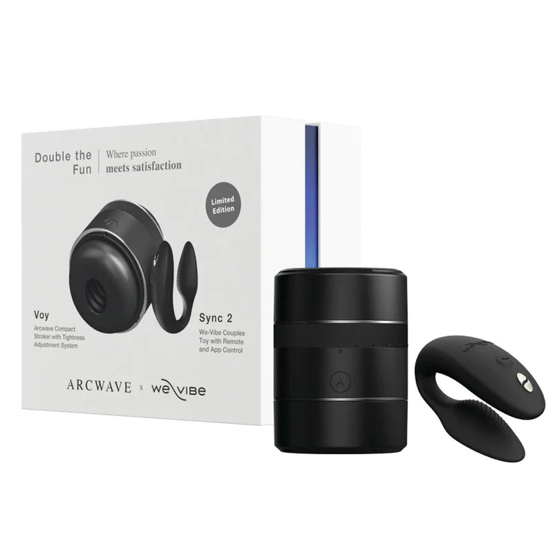 Arcwave® X We-Vibe® - Édition limitée - Kit Double plaisir - Noir