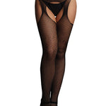 Le desir - Suspender pantyhose with strappy waist