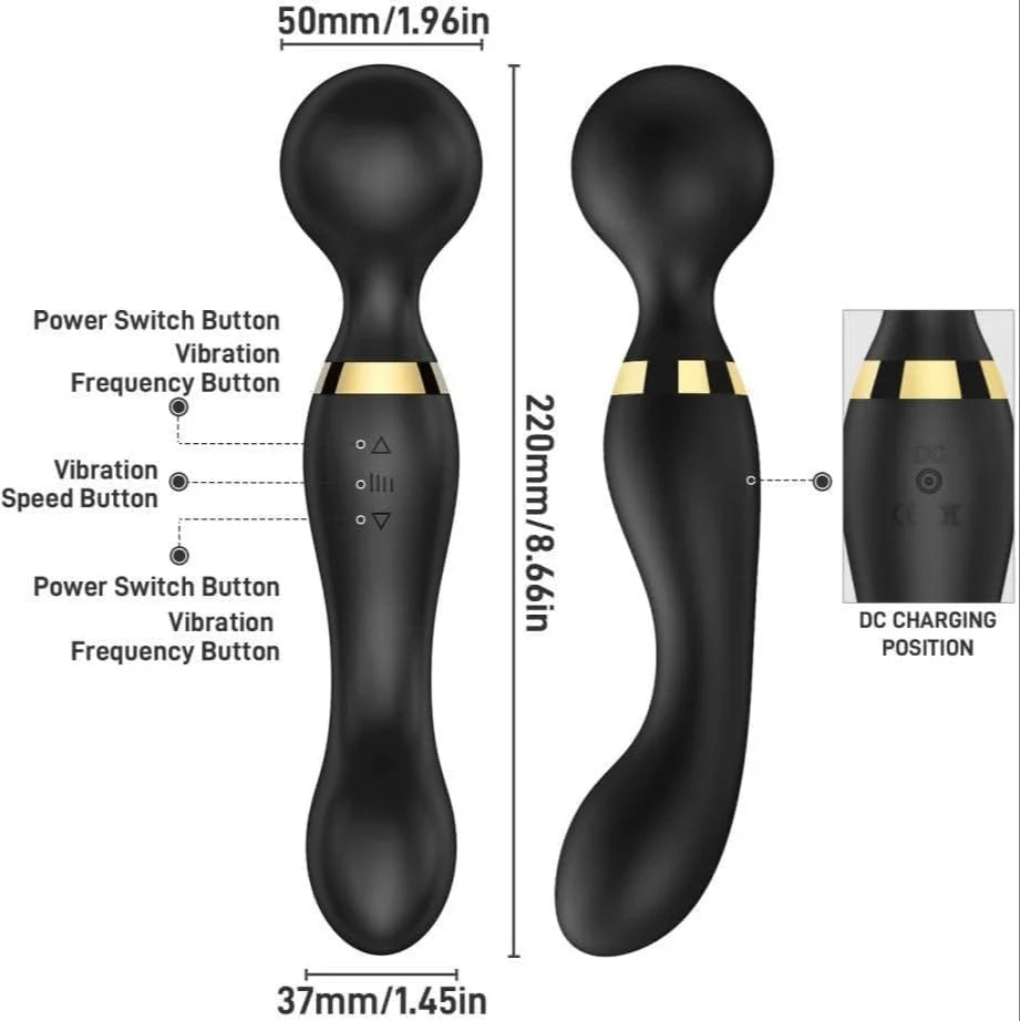 Massage Stick - Bâton de massage féminin stimulateur clitoridien vibromasseur point G jouet sexuel